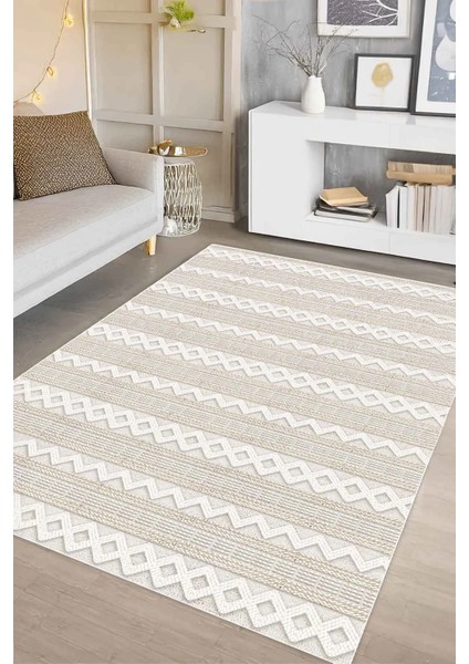 Dijital Kaymaz Yıkanabilir Modern Salon Halısı Mutfak Halısı Koridor Halısı Yolluk DC-7329