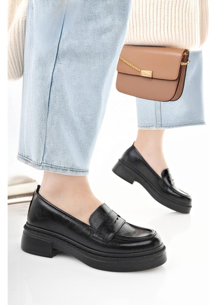 BAHRİNA KADIN GÜNLÜK MOKASEN LOAFER AYAKKABI modelleri