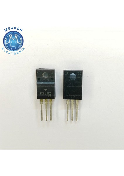 2SK2882 (TO-220-ZİP-3)ORİJİNAL Oto Beyin Tamir Entegreleri Merkan Elektronik