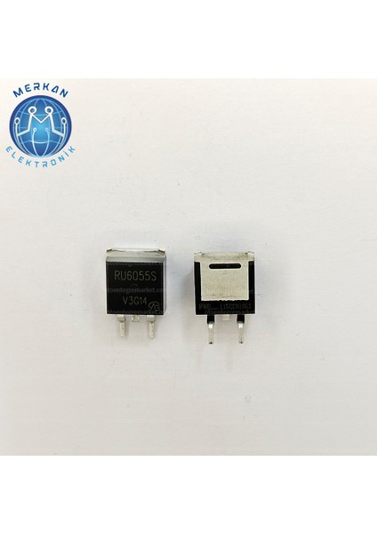 RU6055S (TO-263-SMD)ORİJİNAL Oto Beyin Tamir Entegreleri Merkan Elektronik
