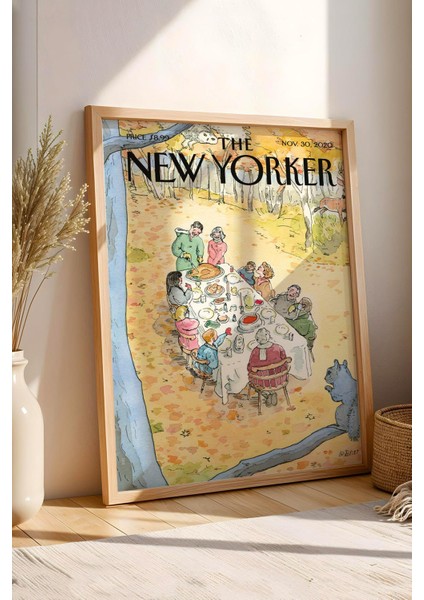 The New Yorker Çerçeveli Tablo November 30 2020 - Yeni Gelenekler Tablosu