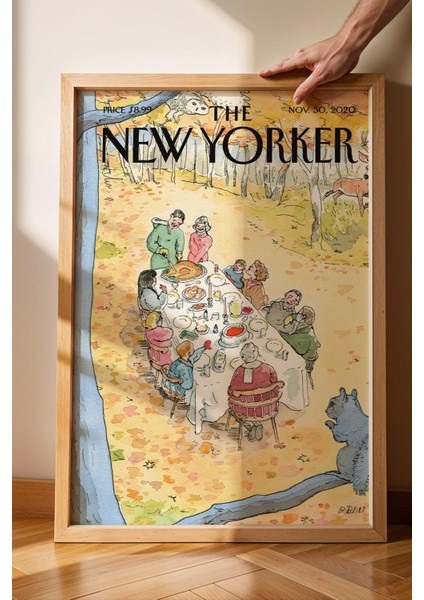 The New Yorker Çerçeveli Tablo November 30 2020 - Yeni Gelenekler Tablosu fiyatları