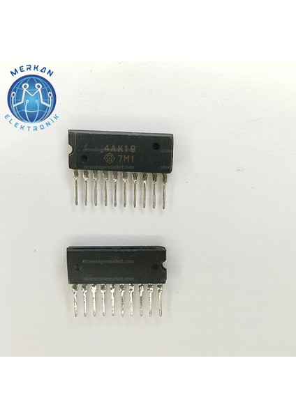4AK19 (Zip-10)Orijinal Oto Beyin Tamir Entegreleri Merkan Elektronik