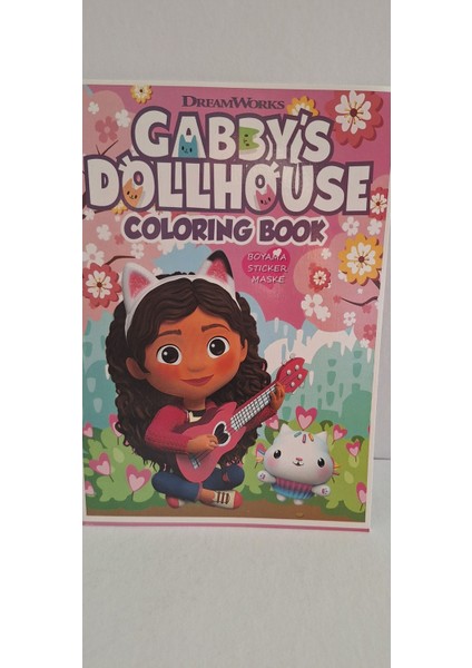 Mutlu Anılar Parti Evi Gabbys Boyama Kitabı
