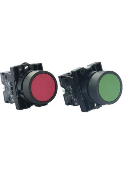 x Koren 1no/1nc Kontaklı Ikiz Buton (10 Adet)