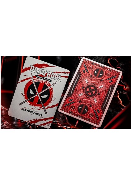 Deadpool Premium Oyun Kağıdı Limited Edition Koleksiyonluk Iskambil Kartları