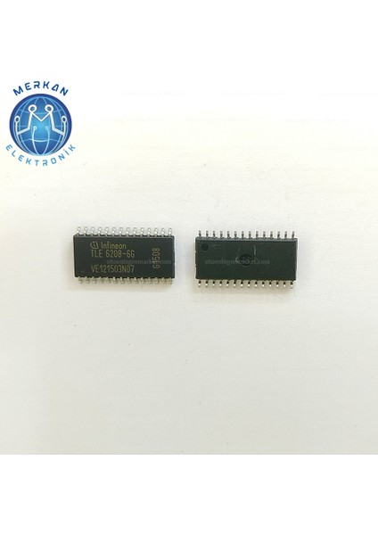 TLE6208-6G (Sop-28-Smd)Orijinal Oto Beyin Tamir Entegreleri Merkan Elektronik