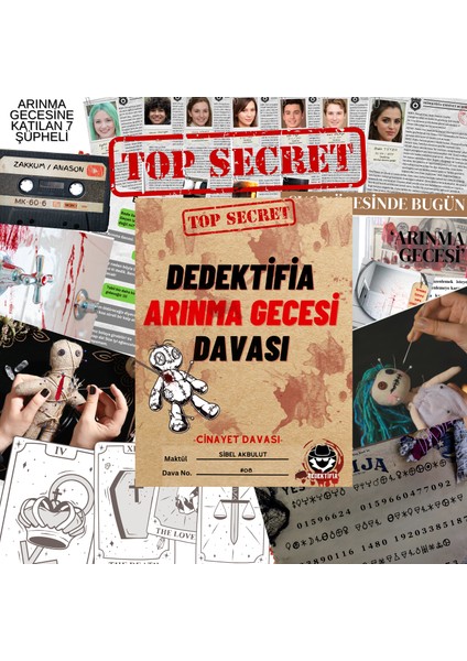 Arınma Gecesi Davası, Cinayet Çözme ve Katili Bulma Oyunu, Suçluyu Bulma- Dedektif Oyunu