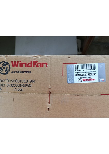 Fıorıno Fan Motoru Davlunbazlı Komple 1.3 Dızel Klımalı modelleri