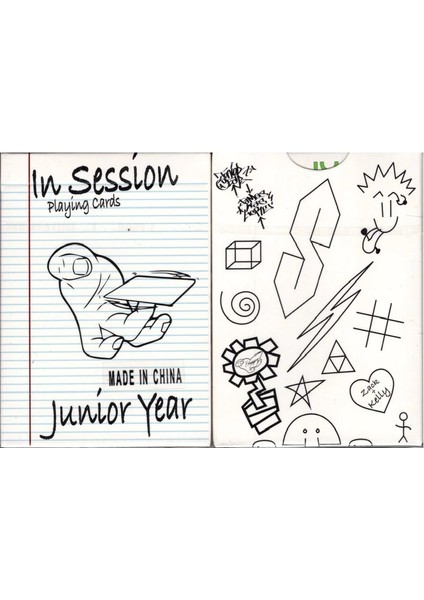 In Session Junior Year Marked Oyun Kağıdı Koleksiyonluk Iskambil Kartları