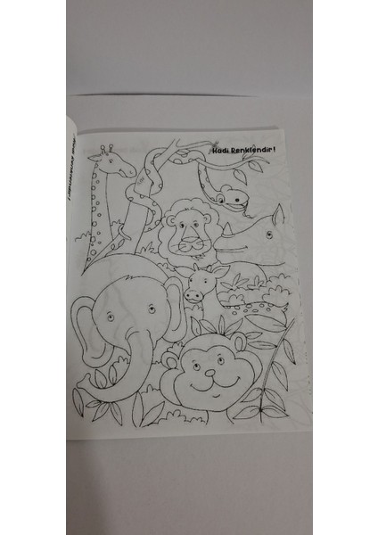 Mutlu Anılar Parti Evi Safari Boyama Kitabı fiyatları