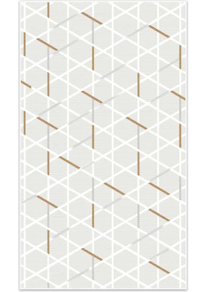 Dijital Baskı Kaymaz Yıkanabilir Modern Çizgili Salon Halısı Mutfak Halısı Yolluk DC-7328 fiyatları