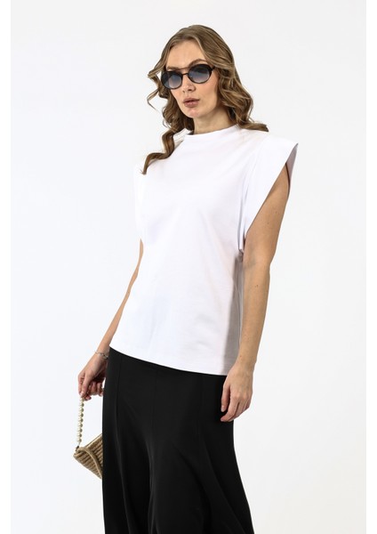 Vatka Görünümlü Kısa T-Shirt fırsatları