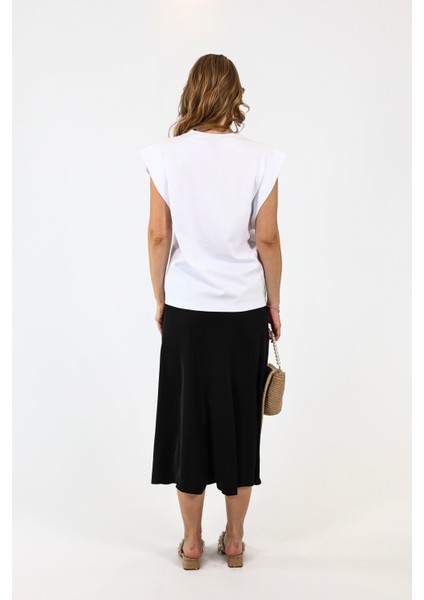 Vatka Görünümlü Kısa T-Shirt indirimleri