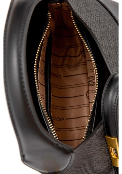 930409 Kadın Gold Zincir Aksesuarlı El Çantası Siyah fırsatları