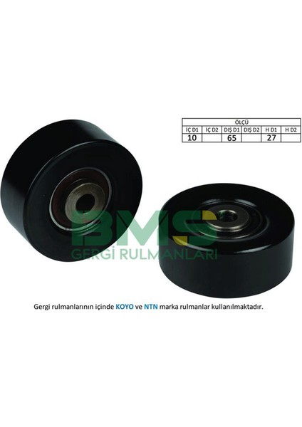 Zengezur AlternatÖr Gergİ Rulmani P106 P206 P306 Xsara Xm Saxo 1.1i / 1.4i / 1.6 / 1.6 16v / 1.6i Olcu: 10 6