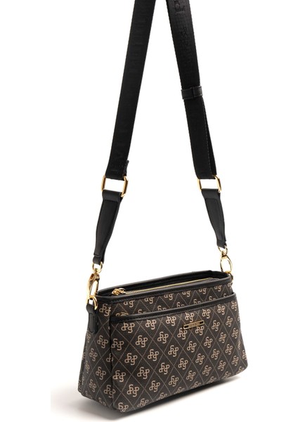 Silver & Polo Füme - Siyah SP1184 Kadın Çapraz Çanta fiyatları