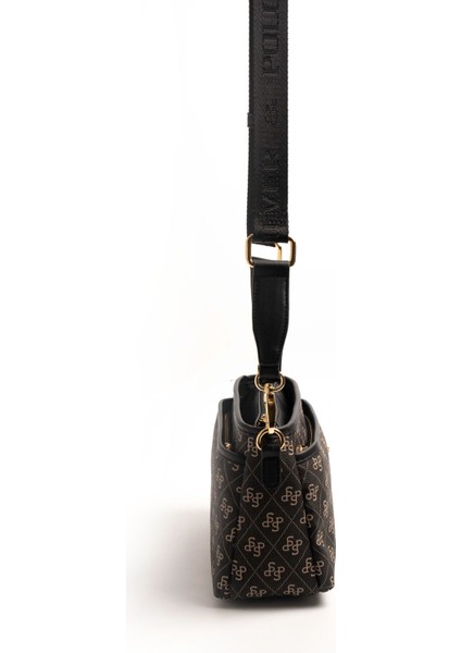 Silver & Polo Füme - Siyah SP1184 Kadın Çapraz Çanta modelleri