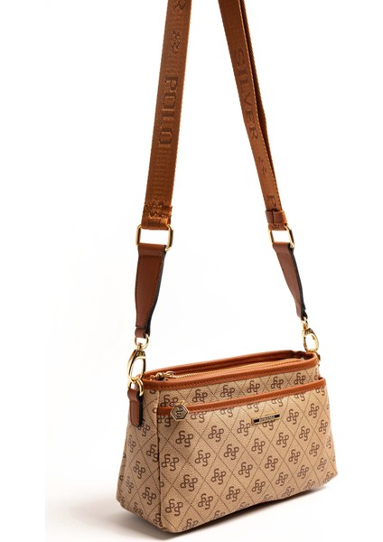 Silver & Polo Koyu Bej - Taba SP1184 Kadın Çapraz Çanta fiyatları