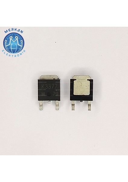 2SK3377 (TO-252-SMD) Orijinal Oto Beyin Tamir Entegreleri Merkan Elektronik