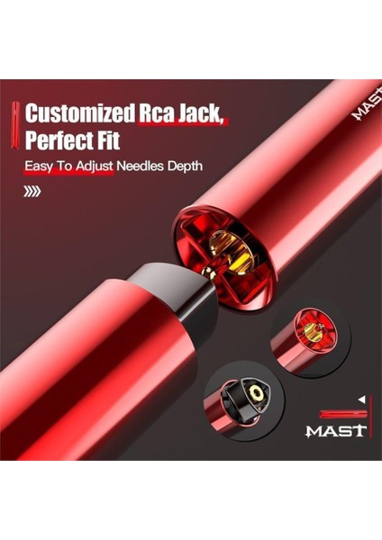 Tour Y22 Kablosuz Kalıcı Makyaj ve Dövme Makinesi – Degrade Mor fırsatları