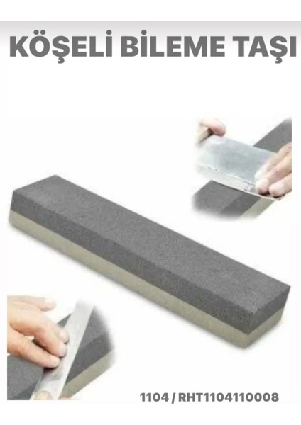 Köşeli Bileme Taşı Profesyonel Çift Yüzeyli Rodex