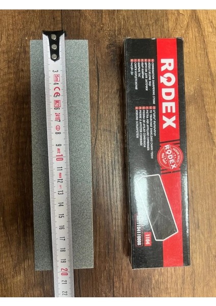 Köşeli Bileme Taşı Profesyonel Çift Yüzeyli Rodex fırsatları