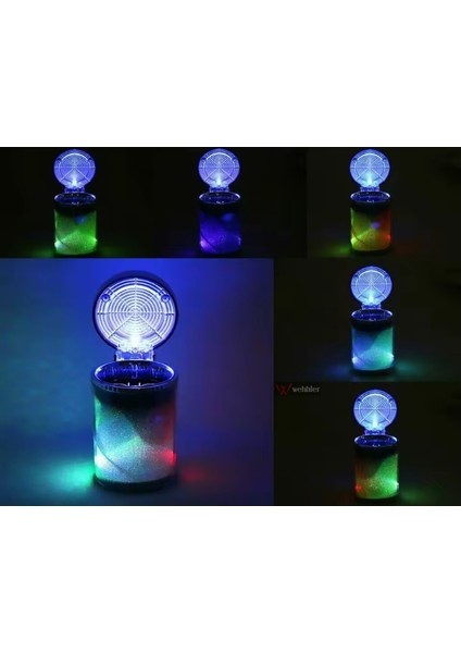 Mercedes Vito 2003-2004-2005-2006-2007-2008-2009-2010-2011-2012-2013 7 Renkli Işıklı Küllük-Kumabara