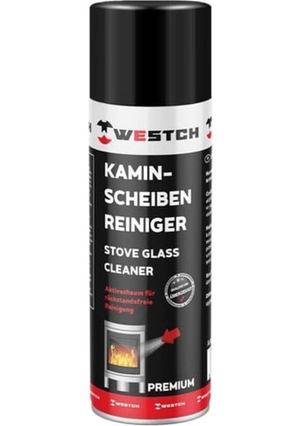 Şömine ve Soba Cam Temizleme Spreyi 300 ML – Is, Katran ve Baca Lekelerine Etkili Temizlik