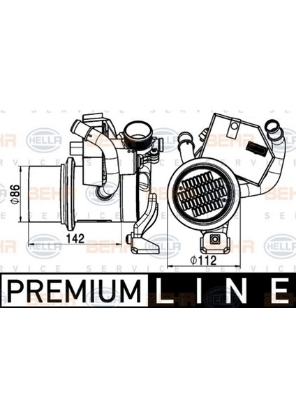 Zengezur Egsoz Gerİ DÖnÜŞ SoĞutucusu Passat Jetta 13