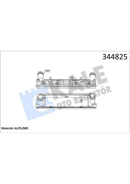 Zengezur Turbo Radyatoru Bmw N47 N13 F20 F30