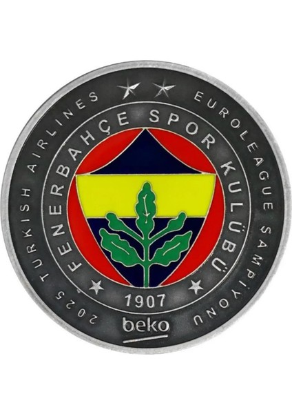 Fenerbahçe Beko 2025 Turkish Airlines Euroleague Şampiyonluk Gümüş Hatıra Parası indirimleri
