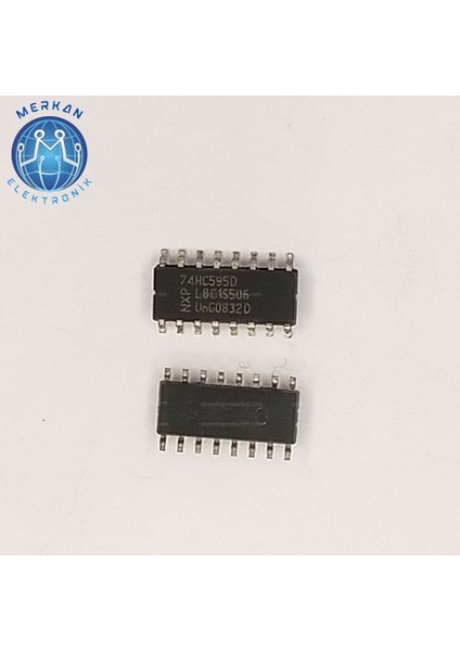 74HC595D (SOP-16-SMD) Orijinal Oto Beyin Tamir Entegreleri Merkan Elektronik