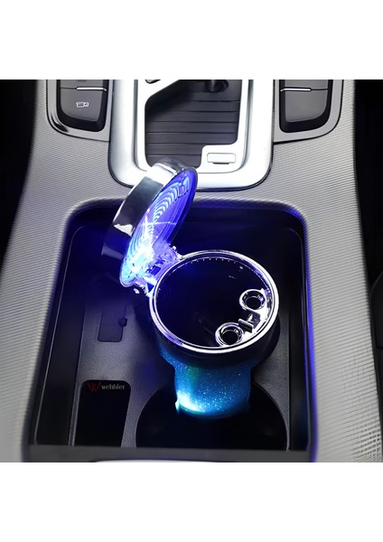 Ford Explorer 2011-2012-2013-2014-2015-2016-2017-2018-2019 7 Renkli Işıklı Küllük-Kumabara