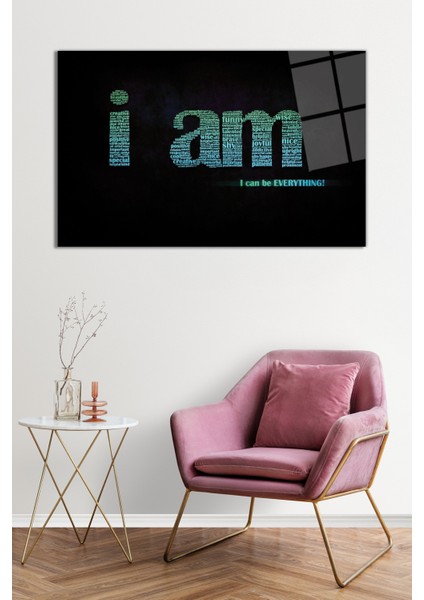 Özgüven Motivasyon Verici Yazı Cam Tablo, Darbelere Dayanıklı Kırılmaz Cam, Hediyelik fiyatları