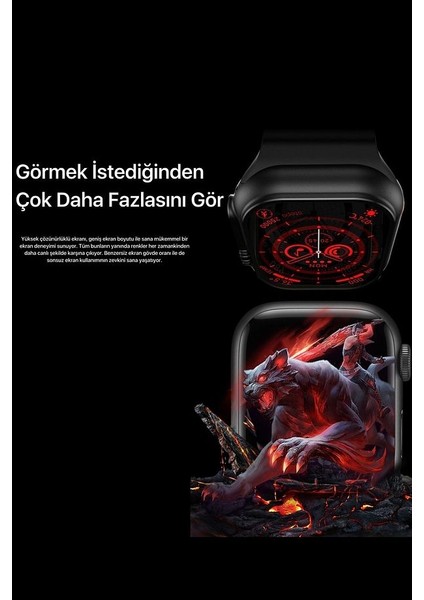 Hx Duo Suit Max 2'li Akıllı Saat Watch Ultra 2 | Watch 9 Akıllı Saat & 7 Kordon ve Koruyucu Hediye