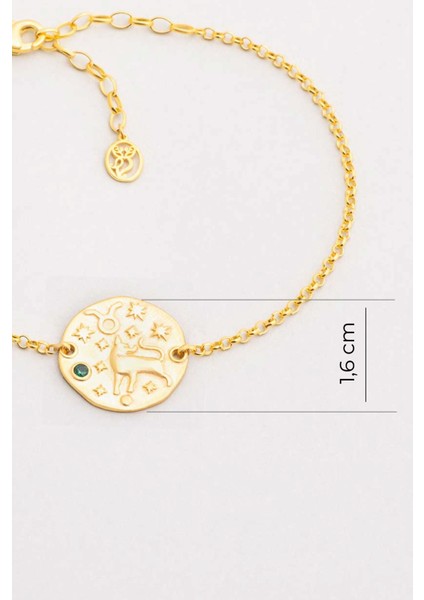 Boğa Burcu 18 Ayar Sarı Altın Kaplama 20 cm Gümüş Bileklik fiyatları