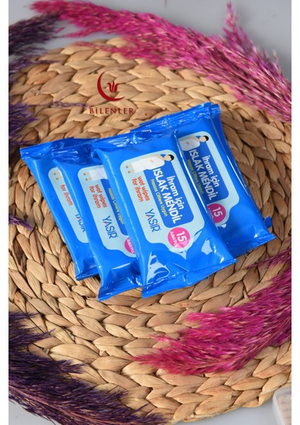 Hac ve Umre Için 5'li Islak Mendil+ Sabun Hediyeli fiyatları