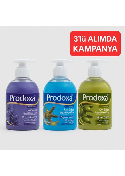 400MLSIVI El Sabunu 3 Adet(Lavanta,okyanusferahlığı,zeytinli)