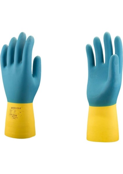 Echoline 34 Nitril Kaplı Inşaat Oto Bakım Iş Eldiveni 5'li Paket