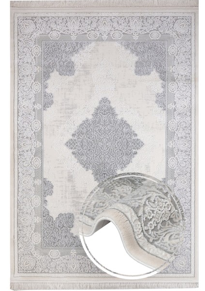 Klasik Gri Akrilik Dikdörtgen Modern Desenli Akrilik Hav Vermeyen Leke Tutmayan Kolay Temizlenen Yumuşak Makine Salon Yolluk Mutfak Halı fırsatları