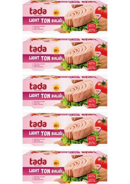 Light/hafif Ton Balığı 80 gr x 15 Adet