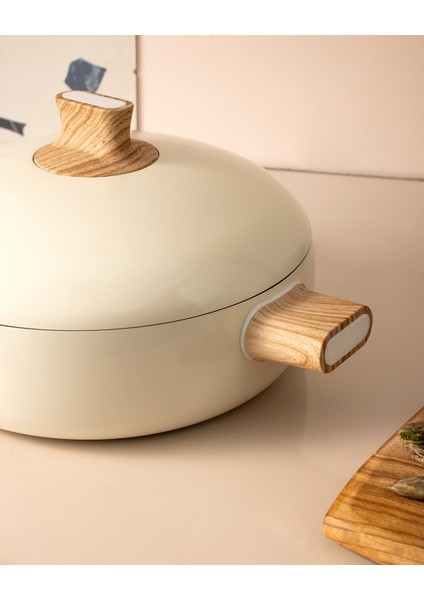 Manon Tencere - Beyaz - 28 cm fırsatları