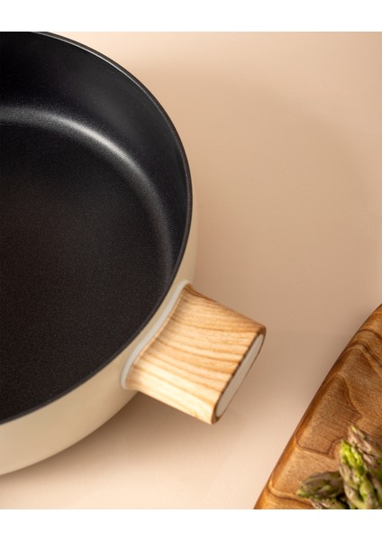 Manon Tencere - Beyaz - 28 cm