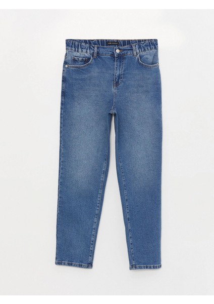 Lcw Modest Indigo Straight Fit Kadın Jean Pantolon indirimleri