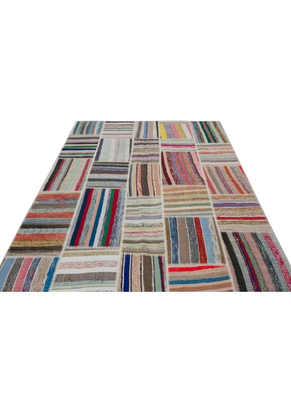 Girit Bej Çizgili Yün Modern Desenli Yün Hav Toz Vermez Leke Tutmayan Salon Yolluk Mutfak El Dokuma Halı fiyatları