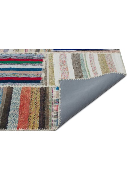 Girit Bej Çizgili Yün Modern Desenli Yün Hav Toz Vermez Leke Tutmayan Salon Yolluk Mutfak El Dokuma Halı modelleri