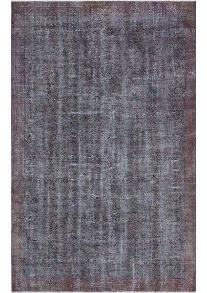 Atina Turkuaz Eskitme Yün Modern Desenli Yün Hav Toz Vermez Leke Tutmayan Salon Yolluk Mutfak El Dokuma Halı