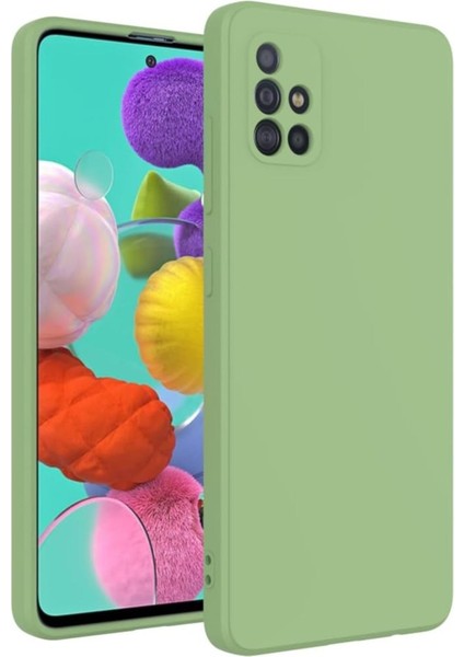 Samsung Galaxy A72 Uyumlu Köşe Korumalı Şeffaf Kılıf