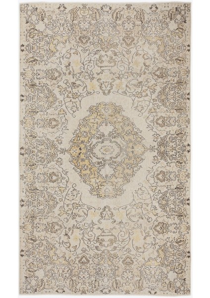 Atina Mavi Eskitme Yün Modern Desenli Yün Hav Toz Vermez Leke Tutmayan Salon Yolluk Mutfak El Dokuma Halı